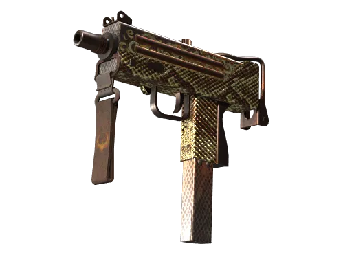 MAC-10 | Hot Snakes (Battle-Scarred)