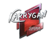 Sticker | karrigan (Foil) | Boston 2018