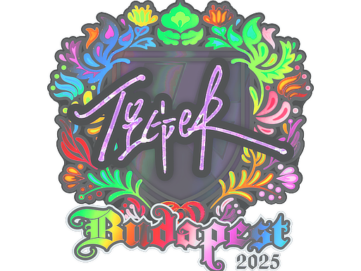 Sticker | Tiger (Holo) | Budapest 2025