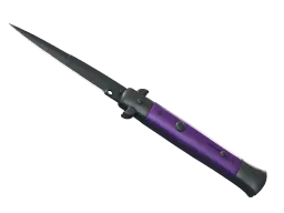 ★ StatTrak™ Stiletto Knife | Ultraviolet (Factory New)