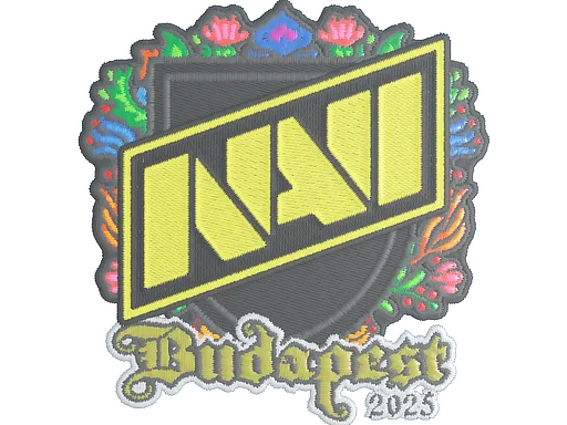 Sticker | Natus Vincere (Embroidered) | Budapest 2025
