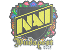 Sticker | Natus Vincere (Embroidered) | Budapest 2025