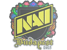 Sticker | Natus Vincere (Embroidered) | Budapest 2025