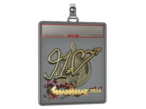 Sticker Slab | 910 (Gold) | Shanghai 2024