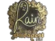 Sticker | rain (Gold) | Budapest 2025 CS2 skin
