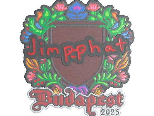 Sticker | Jimpphat (Embroidered) | Budapest 2025