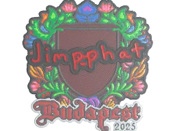 Sticker | Jimpphat (Embroidered) | Budapest 2025