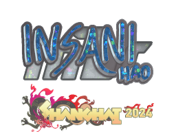 Sticker | insani (Glitter) | Shanghai 2024