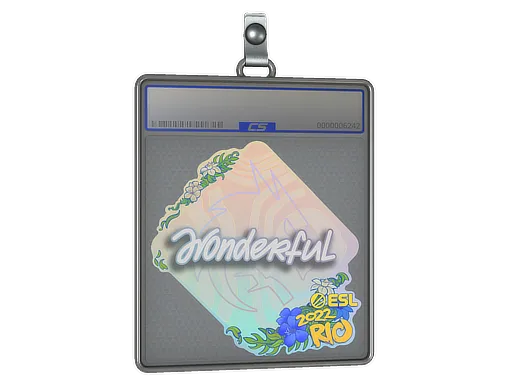 Sticker Slab | w0nderful | Rio 2022