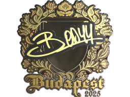 Sticker | bodyy (Gold) | Budapest 2025