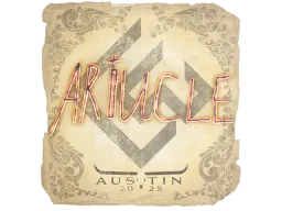 Sticker | Ariucle | Austin 2025