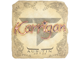Sticker | karrigan | Austin 2025