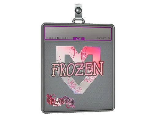 Sticker Slab | frozen (Holo) | Paris 2023