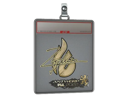 Sticker Slab | Zyphon (Gold) | Antwerp 2022