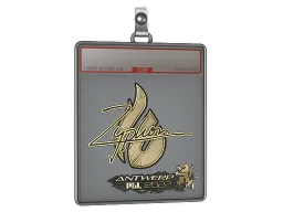 Sticker Slab | Zyphon (Gold) | Antwerp 2022
