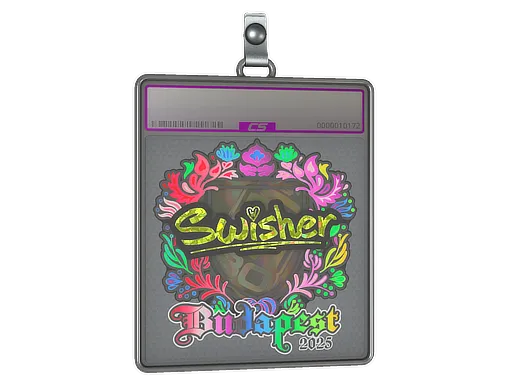 Sticker Slab | Swisher (Holo) | Budapest 2025