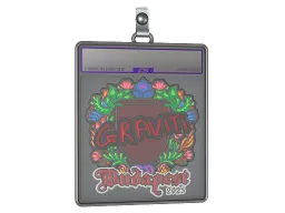 Sticker Slab | Graviti (Embroidered) | Budapest 2025