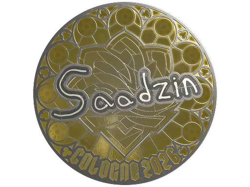 Sticker | saadzin (Foil) | Cologne 2026