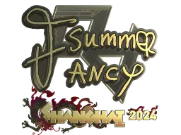 Sticker | Summer (Gold) | Shanghai 2024
