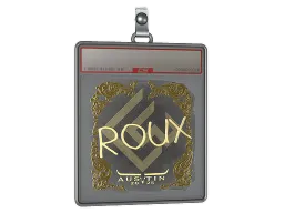 Sticker Slab | ROUX (Gold) | Austin 2025