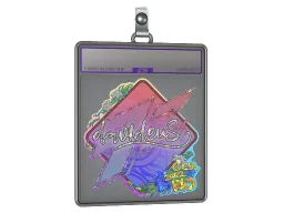 Sticker Slab | dav1deuS (Glitter) | Rio 2022