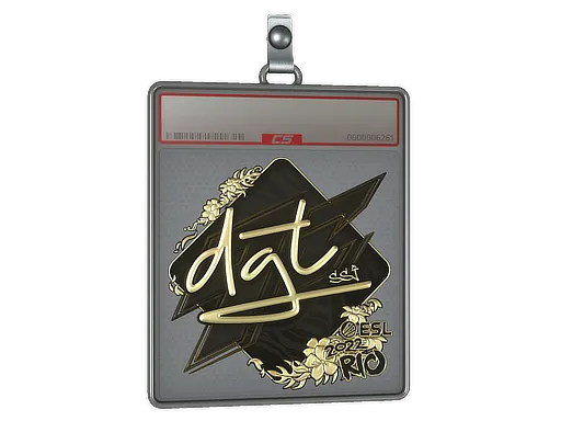 Sticker Slab | dgt (Gold) | Rio 2022