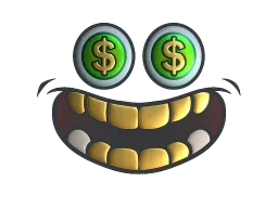 Sticker | Gold Teef (Foil)