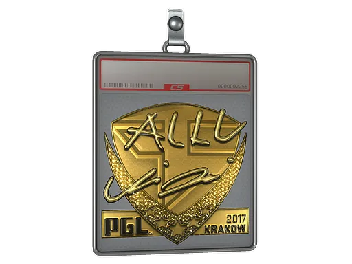 Sticker Slab | allu (Gold) | Krakow 2017