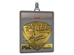 Sticker Slab | allu (Gold) | Krakow 2017