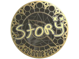 Sticker | story (Gold) | Cologne 2026