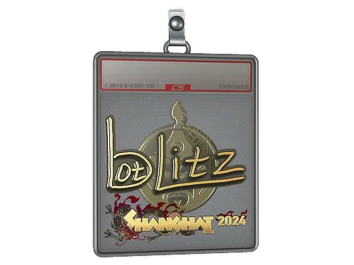 Sticker Slab | bLitz (Gold) | Shanghai 2024