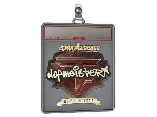 Sticker Slab | olofmeister (Gold) | Berlin 2019