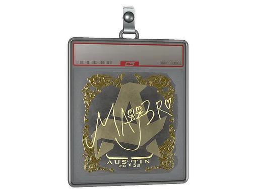 Sticker Slab | MAJ3R (Gold) | Austin 2025