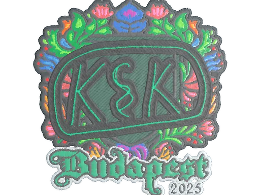 Sticker | kyousuke (Embroidered) | Budapest 2025