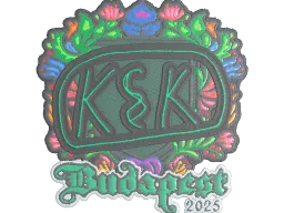 Sticker | kyousuke (Embroidered) | Budapest 2025