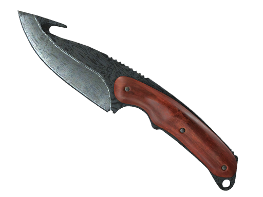 ★ StatTrak™ Gut Knife | Damascus Steel (Battle-Scarred)