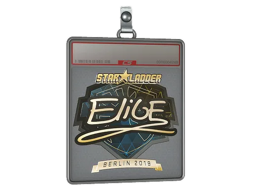 Sticker Slab | EliGE (Gold) | Berlin 2019
