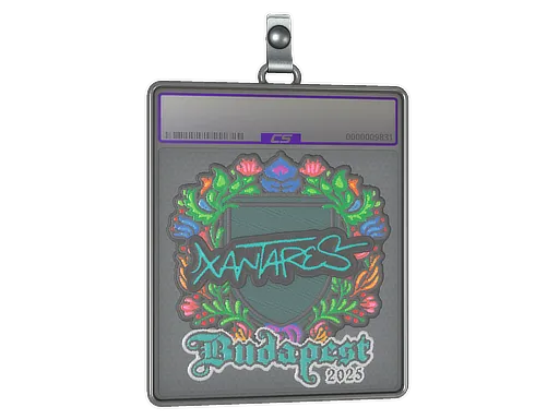 Sticker Slab | XANTARES (Embroidered) | Budapest 2025