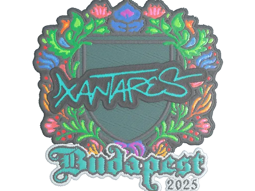 Sticker | XANTARES (Embroidered) | Budapest 2025