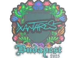 Sticker | XANTARES (Embroidered) | Budapest 2025