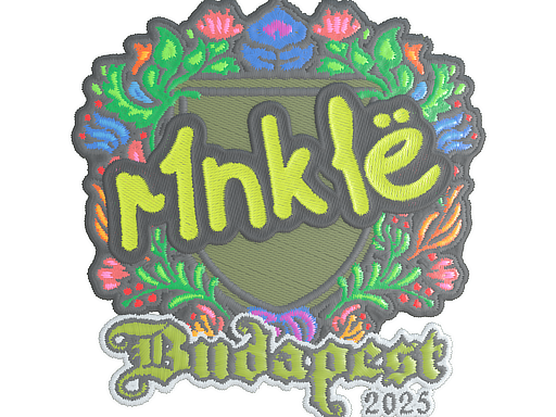 Sticker | r1nkle (Embroidered) | Budapest 2025