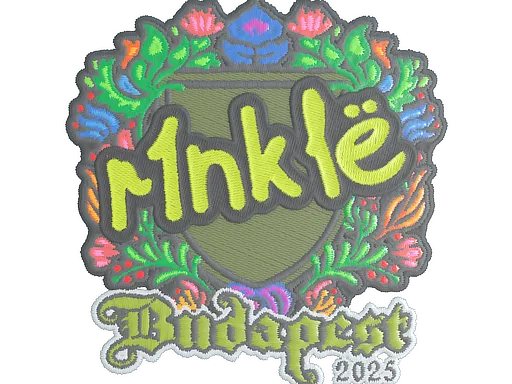 Sticker | r1nkle (Embroidered) | Budapest 2025