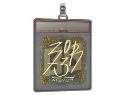 Sticker Slab | zorte (Gold) | Austin 2025