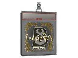 Sticker Slab | kensizor (Gold) | Austin 2025