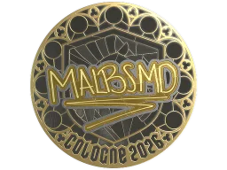 Sticker | malbsMd (Gold) | Cologne 2026