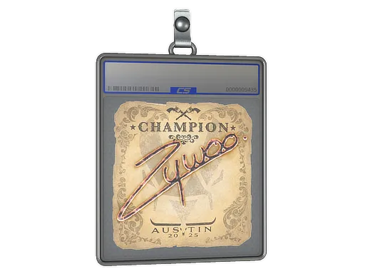 Sticker Slab | ZywOo (Champion) | Austin 2025