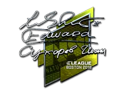 Sticker | Edward (Foil) | Boston 2018