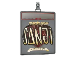 Sticker Slab | SANJI (Gold) | Berlin 2019