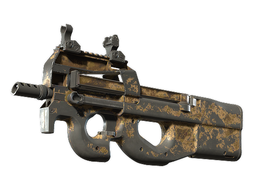 P90 | Desert Halftone (Battle-Scarred)