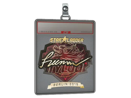 Sticker Slab | Freeman (Gold) | Berlin 2019
